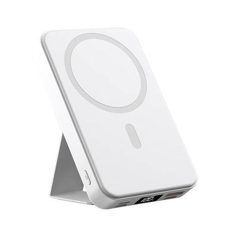 Magnetic Power Bank, Wireless, 10000Mah Capacity, LED Display, Magsafe Compatible for Iphone 16/15/14/13/12 Pro/Pro Max/Plus, Comes with Type-C Cable, 22.5W Fast Charger, Chargeable, Accessories Device Smartphone Digital Mobile Charging Battery Portable