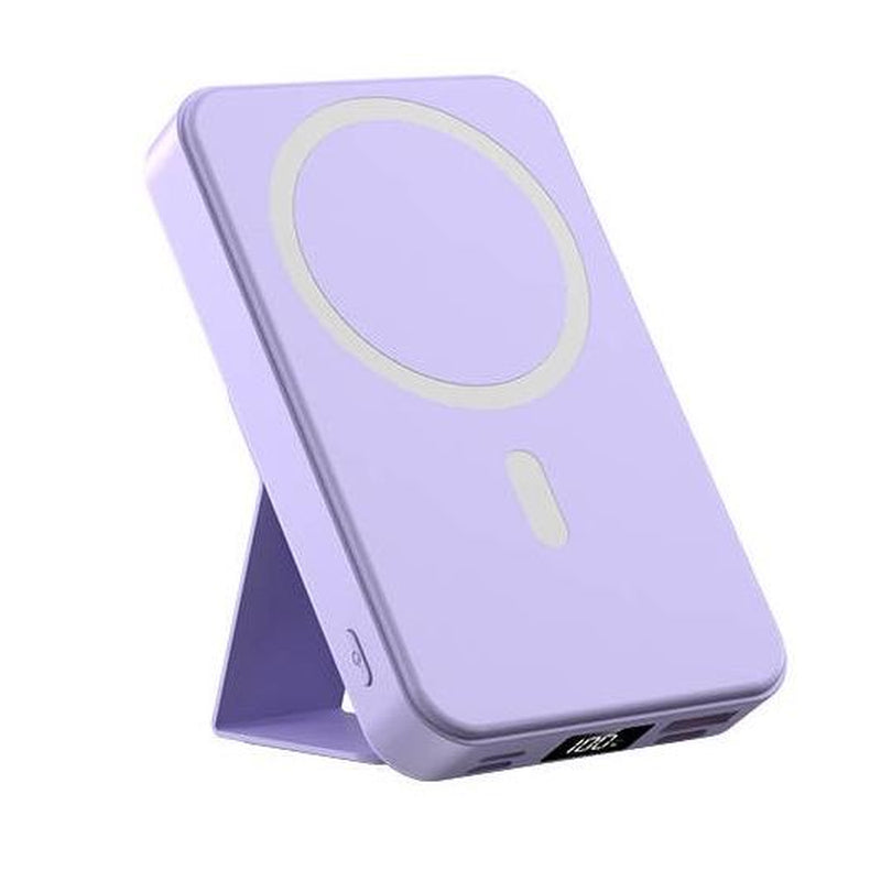 Magnetic Power Bank, Wireless, 10000Mah Capacity, LED Display, Magsafe Compatible for Iphone 16/15/14/13/12 Pro/Pro Max/Plus, Comes with Type-C Cable, 22.5W Fast Charger, Chargeable, Accessories Device Smartphone Digital Mobile Charging Battery Portable